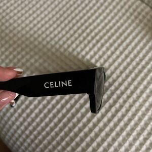 celine monochrome 01 sunglasses in black